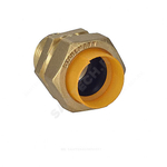 Муфта латунь 15Aх1/2" обжим/НР для газоснабжения STAHLMANN SSMG1501/2BGZ