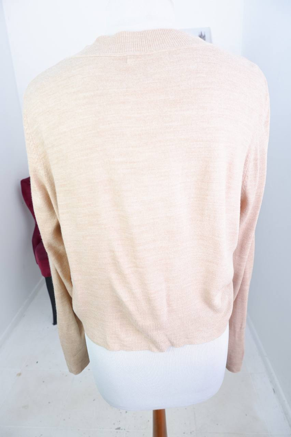 Кардиган Marks&Spencer в классическом исполнении, маркировка 18, визуально на 52 размер