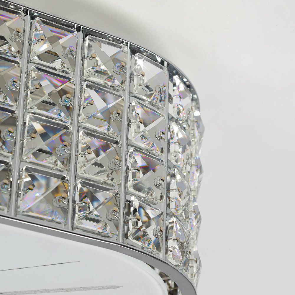 Citilux Портал CL324281 Люстра хрустальная Хром