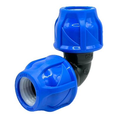 Отвод TEBO разъемный 20x20