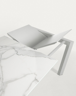 Обеденный стол Atta серый, керамика