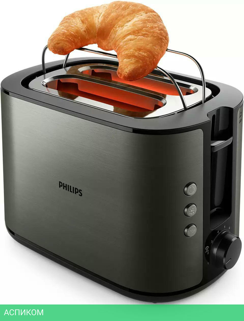 Тостер Philips HD2651/80 нержавеющая сталь