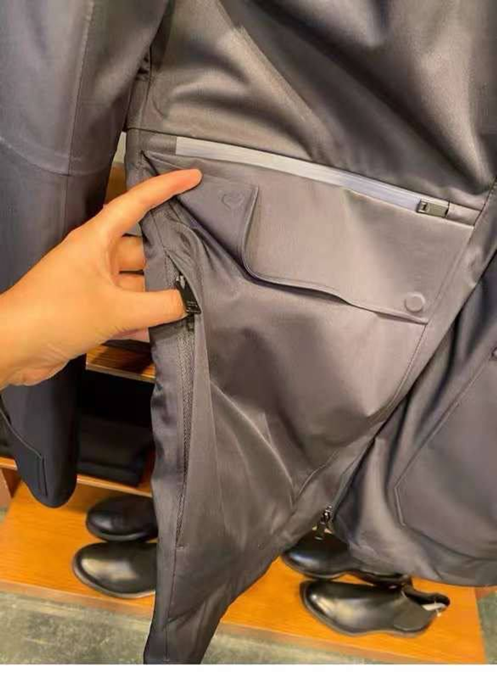 Пуховик-трансформер Zegna