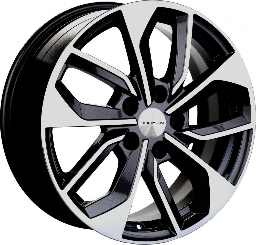 Khomen 1703 7x17 5x110 ET 46 Dia 63.3 (BFP)