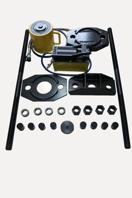 Цена на ТИТАН (ТТН-101П) Выпрессовщик шкворней гидравлический, на тележке, с пневмоприводом, 100 т