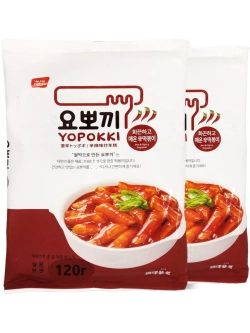 Рисовые клецки токпокки в пряно-остром соусе 120 г * 2 шт