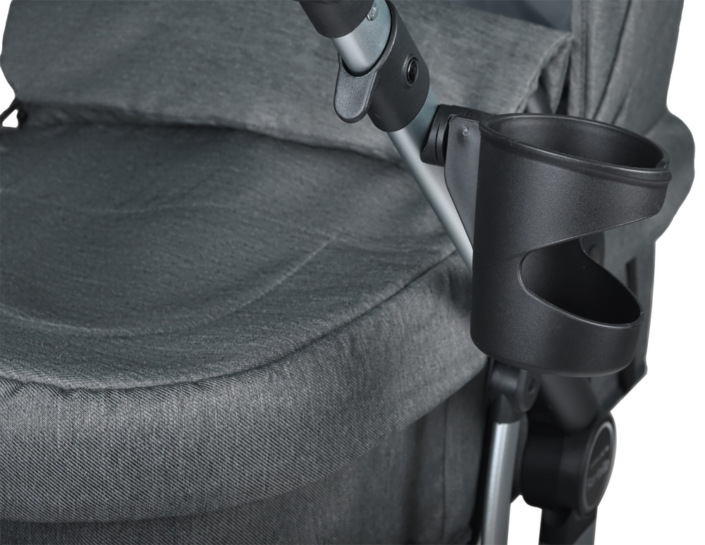 Коляска трансформер Aimile Original New Silver (Темно-серый NDS-2)