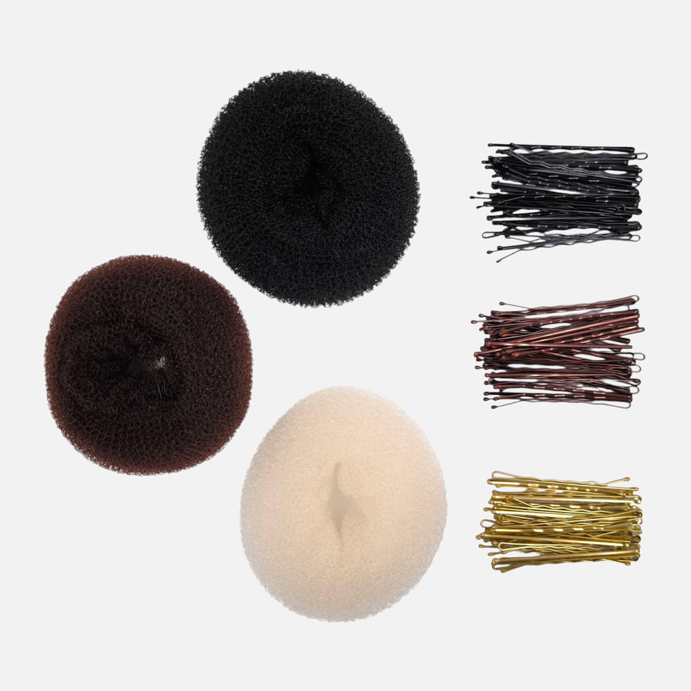 Набор аксессуаров для волос IPARIKMAHER (валики, невидимки)