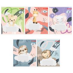 Тетрадь 12 листов А5 клетка 3