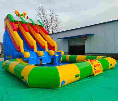 Надувная водная горка «Аква-монстро» 11*7*7,25 м