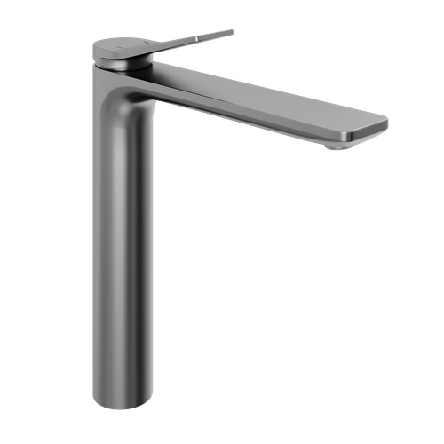 Смеситель для раковины Abelsberg Intensa EGF23521GM высокий, космическая сталь