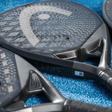 Ракетка для падела HEAD Speed One 2025, 221055,для продвинутых игроков, карбон, черный