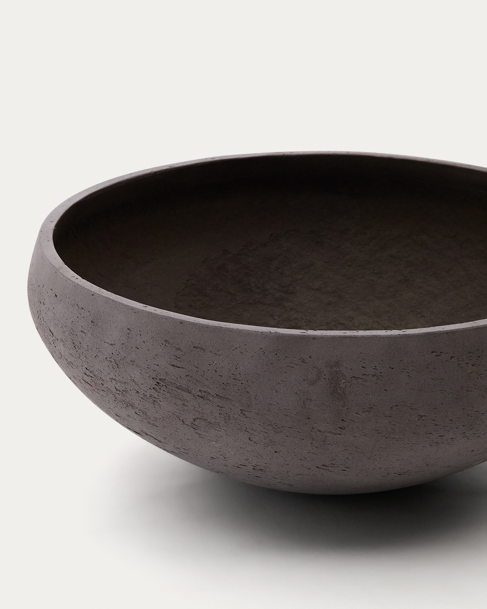 Набор из 2 кашпо Nura цемент терракотового цвета  Ø55 см