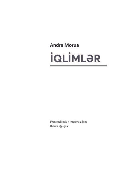 İqlimlər