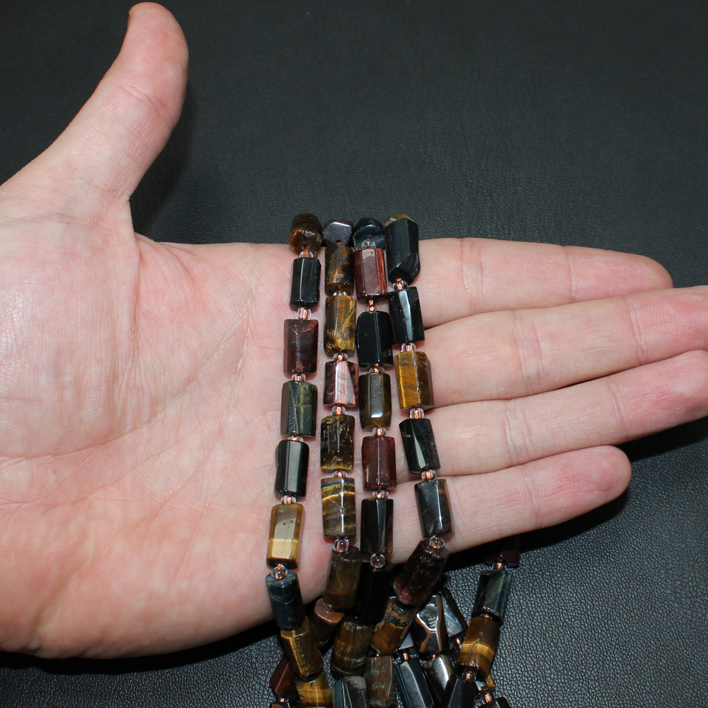 Тигровый глаз трубки 10-13мм