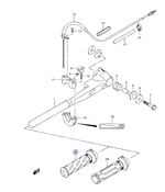 Ручка газа Suzuki DF2.5