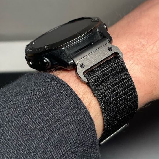 Ремешок TacFit 26 мм. для Garmin Fenix 7x / 6x / 5x / 3, Enduro 2 / Tactix 7, Tactix Delta нейлоновый быстросъемный на липучках
