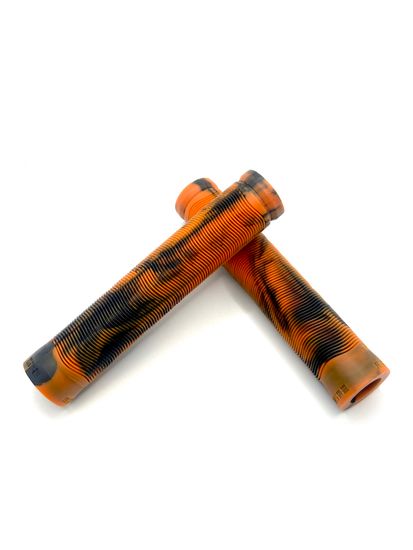 Грипсы HIPE H-01 Duo черный/оранжевый, 155 мм_promo