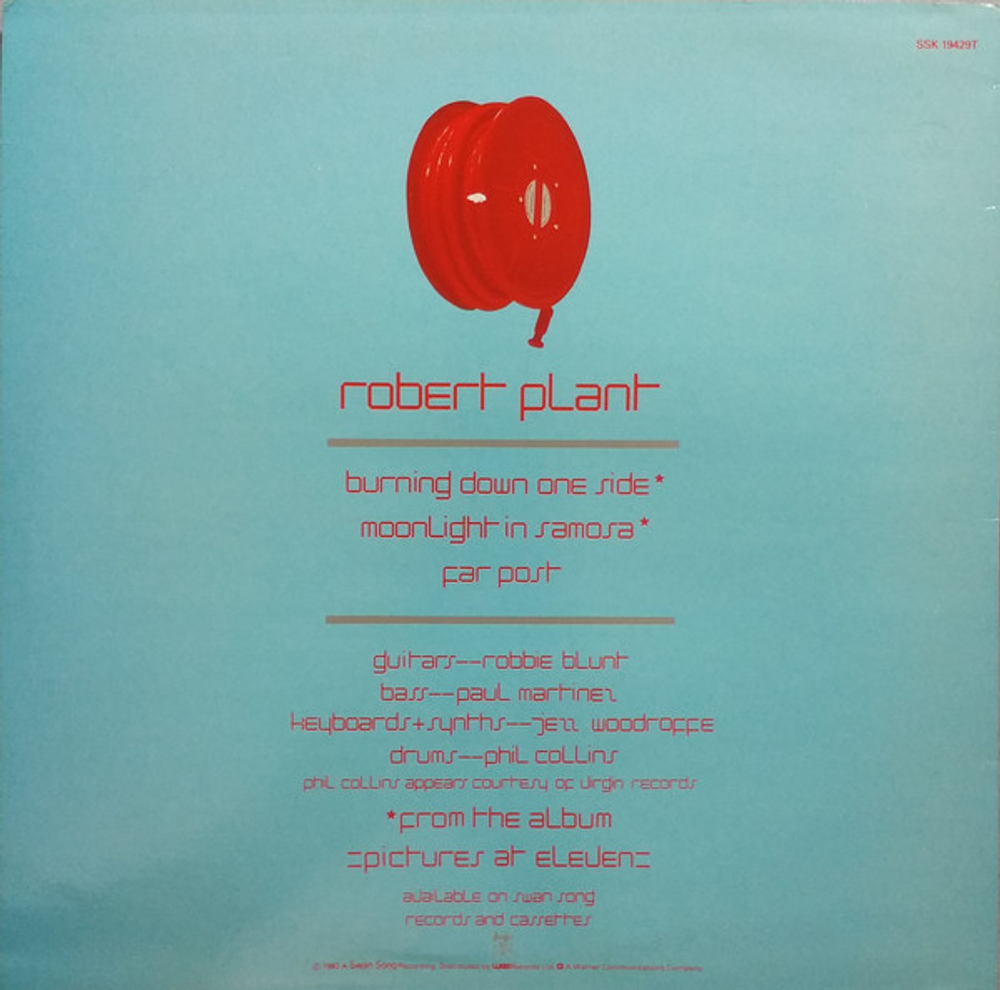 Комплект / Robert Plant: Burning Down One Side + In The Mood + Big Log (3x12" Vinyl Single)