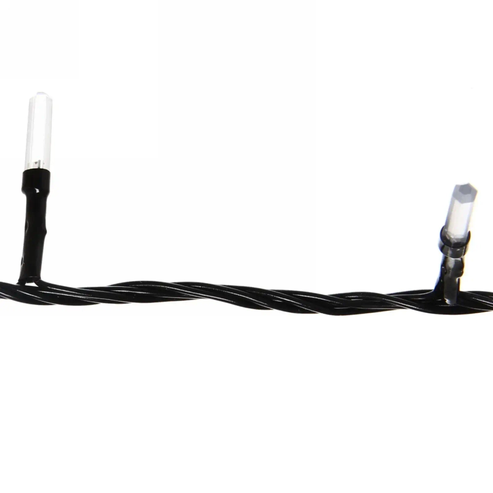 Гирлянда для дома «Кристаллы» 16,0 м 180 ламп LED черный пров.,8 реж.,IP-40, Синий (возможность соединения)