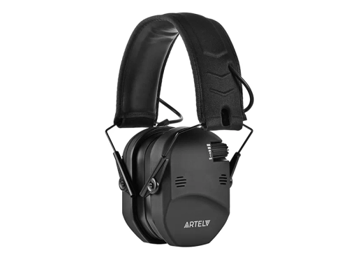 Активные наушники ARTELV КРЕЧЕТ II, гелевые амбушюры, чёрные (AKRGBL2)