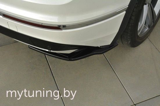 Сплиттеры бампера заднего боковые для VOLKSWAGEN Tiguan II R-Line (16-...)