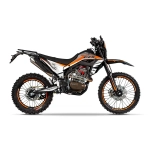 Мотоцикл Regulmoto CR-X Черный/оранжевый