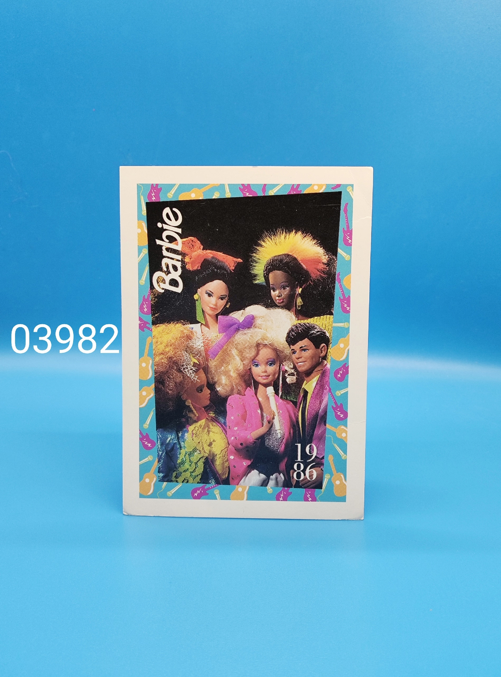Аксессуар винтажная карточка Барби 90х 03982