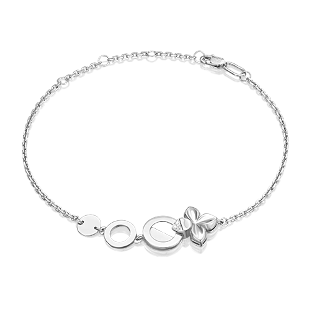 Браслет из белого золота c бриллиантами Артикул: 05-0728-00-101-1120