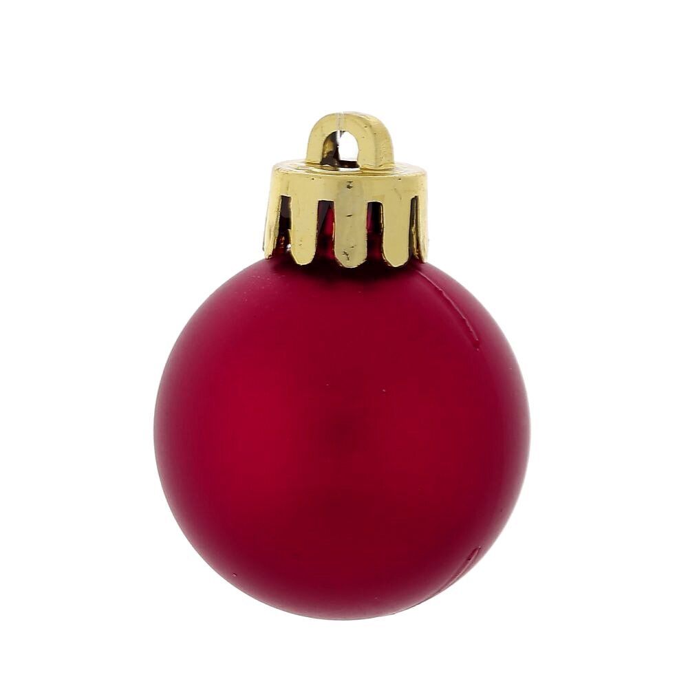 GAEM Набор из 12шт Украшение новогоднее "Шар", D 4 см, L9,5 W9,5 H10,5 см
