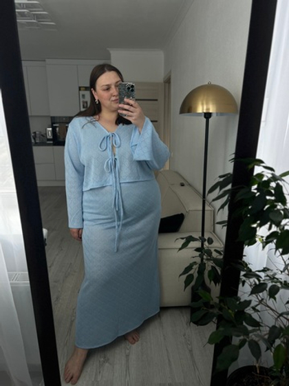 Костюм «Кроше» голубой