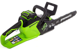 Пила цепная аккумуляторная GREENWORKS GD40CS15 40 V без акб и з/у   2005707