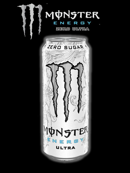 Энергетический напиток Monster Energy Ultra White Zero, 500 мл (Ирландия)