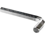 КЛЮЧ ИМБУСОВЫЙ СИБРТЕХ 17ММХ45 ЗАКАЛЕННЫЙ НИКЕЛЬ 12348