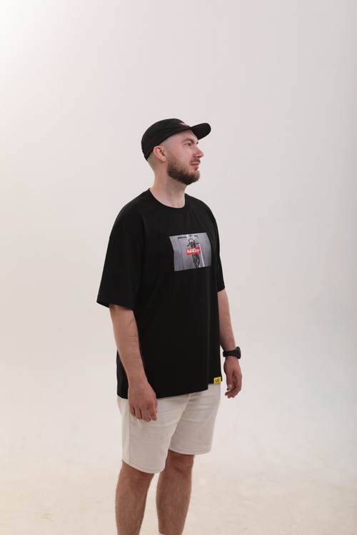 Футболка RollAllDay light weight black