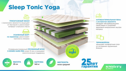 SleepTonic Yoga (Sontery by Askona) Матрас