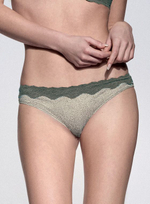 Комплект Chic: бюстгальтер-балконет и трусики-слипы (Размер: 5B) (Цвет: коричневый камуфляж)