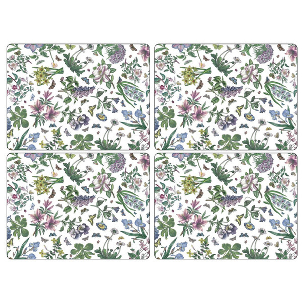 Набор подставок под горячее 4шт 40х29 Pimpernel Ботанический сад Ситец