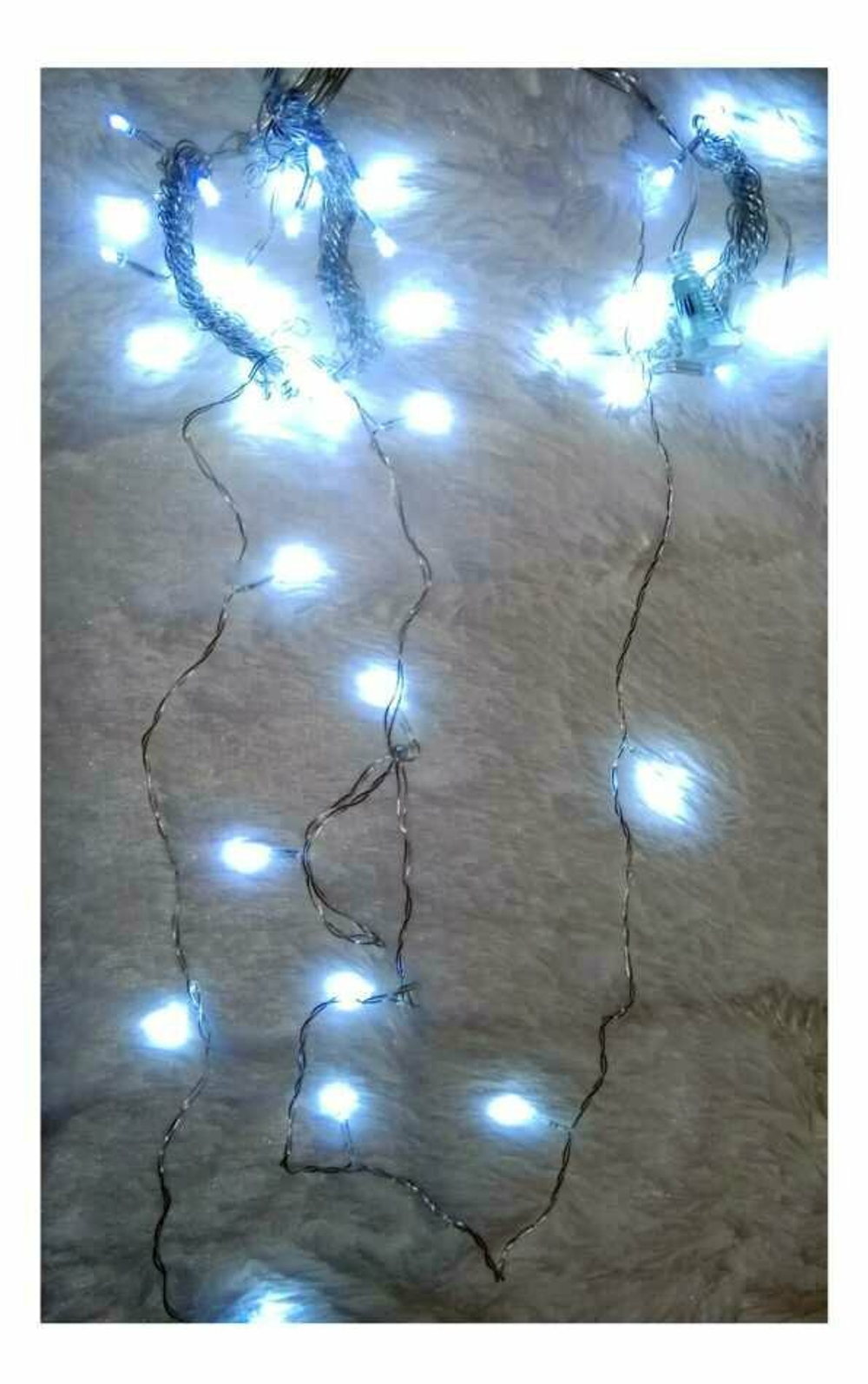 Светодиодная штора 2х3 м белый, холодный оттенок