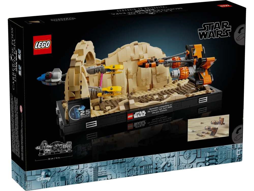 Конструктор LEGO Star Wars 75380 Диорама: гонка на подах на Мос-Эспа