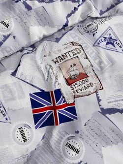 Пододеяльник поплин Сказка "WANTED" евро на молнии 200x215 см