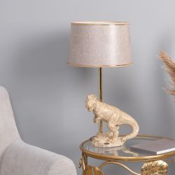 Настольный светильник Динозавр Тирекс Айвори