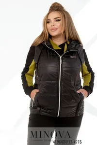 Жилет 17-197Б-черный Minova