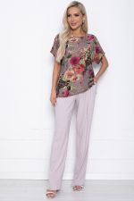 Костюм Розовый вечер (мультиколор/пудра) К10855 LT Collection