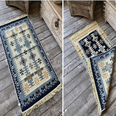 Коврик интерьерный с бахромой VOSTOK 160*230 (двухсторонний)