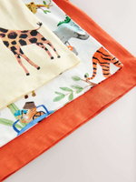 Футболка для мальчика Next AJ0-429, 3 шт., Оранжевый, Белый, Светло-желтый