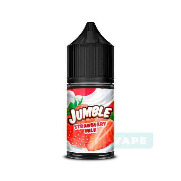 Купить Жидкость Jumble Salt - Strawberry Milk 30 мл