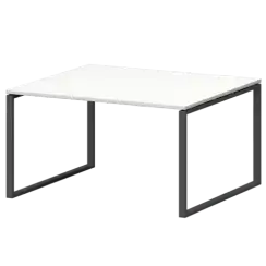 Стол переговорный на металлокаркасе СМСП-О-14.123.Пр25  1400x1236x750 Смарт