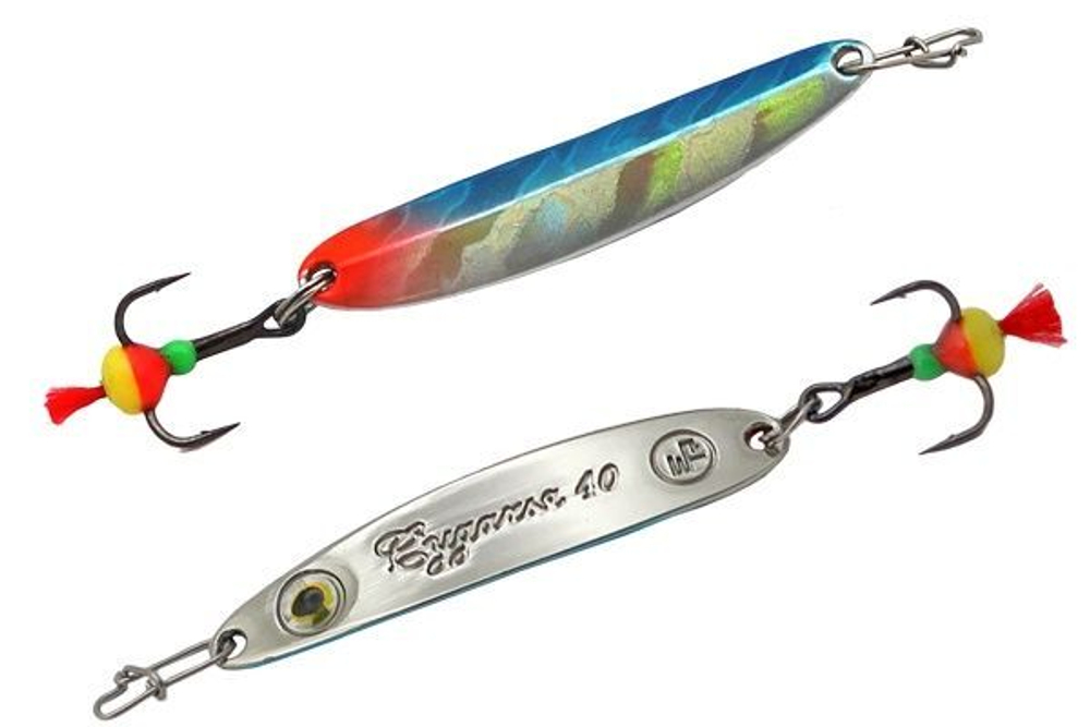 Блесна для рыбалки ECOPRO Судачья с глазом, 65мм, 12г, BIB, зимняя на судака, щуку, окуня, вертикальная