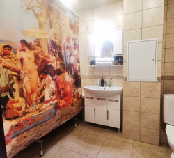 Штора «Праздник в Элевсине», по мотивам живописи художника Генриха Семирадского, картина «Фрина на празднике Посейдона в Элевсине»